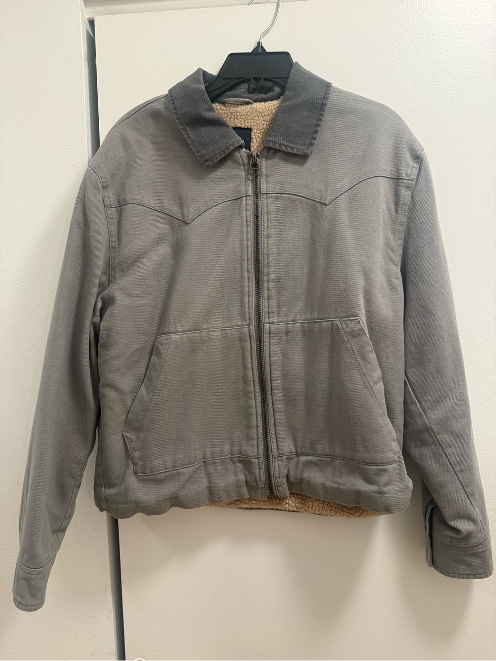 Grey Sherpa Carpenter Jacket